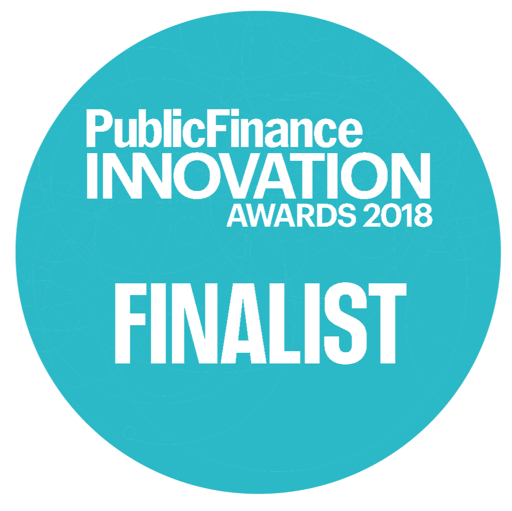 Public Finance INNOVATION AWARDS 2018 FINALIST